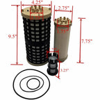 Fuel Filter Kit 33849 for Detroit Diesel DD13 DD15 DD16 (2010–2023)