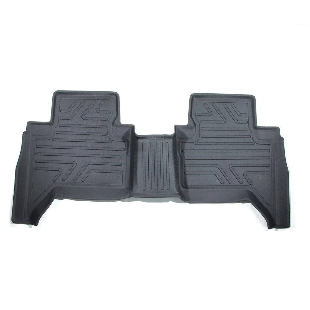 Set of 3D Floor Mats for Toyota Tacoma (2005–2015) TPE Rubber All Weather