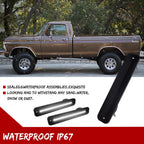 4X Smoked LED Side Marker Lights for Ford F100 F150 F250 F350 (1973–1979)