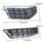 Set of 2 Grilles for Cadillac ATS (2013–2014) Chrome