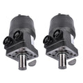 2Pcs Hydraulic Motor for Char-Lynn H Series (Standard 4-Bolt)
