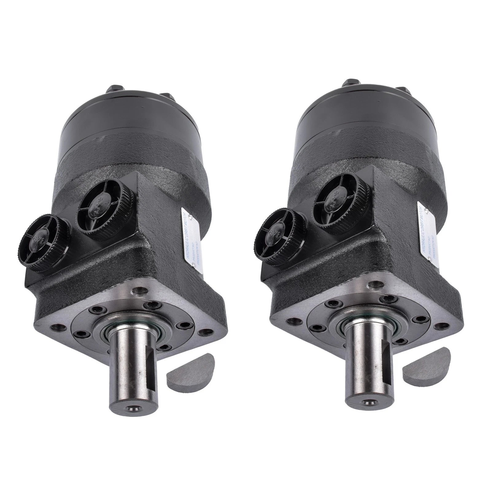 2Pcs Hydraulic Motor for Char-Lynn H Series (Standard 4-Bolt)