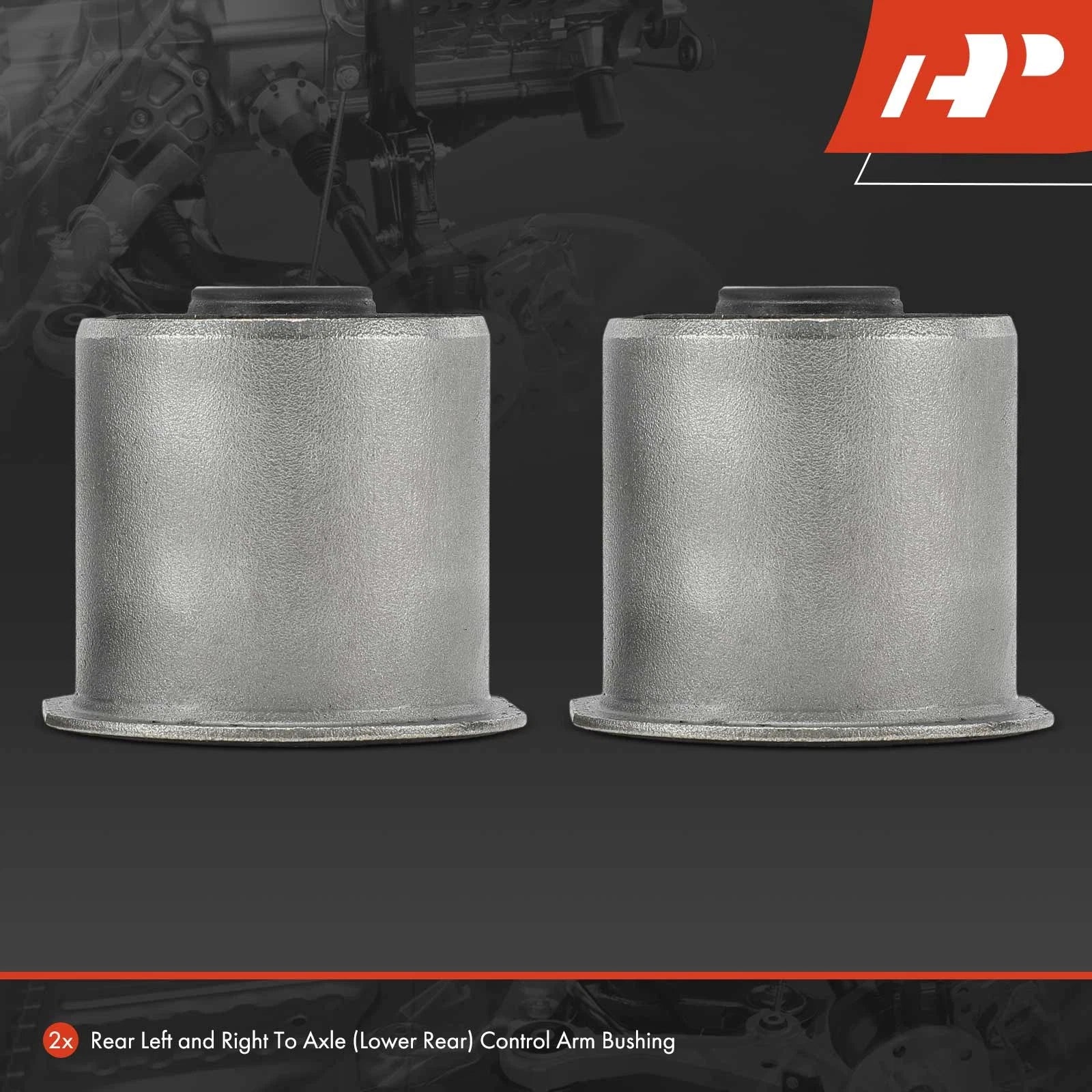 2X Rear Axle Control Arm Bushing for Jeep Grand Cherokee Liberty (2005–2010)