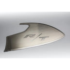 Brushed Door Badges w/Polished 'R/T'&Polished Ring for 2015 Dodge Challenger