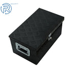 20" Black Aluminum Diamond Plate Tool Box for Pickup Truck RV