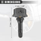 433MHZ Tire Pressure Sensor for Hyundai Elantra (2011-2016)