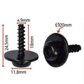 Engine Shield Screw Grommet Set for Ford Escape, F-150 (2001-2023)