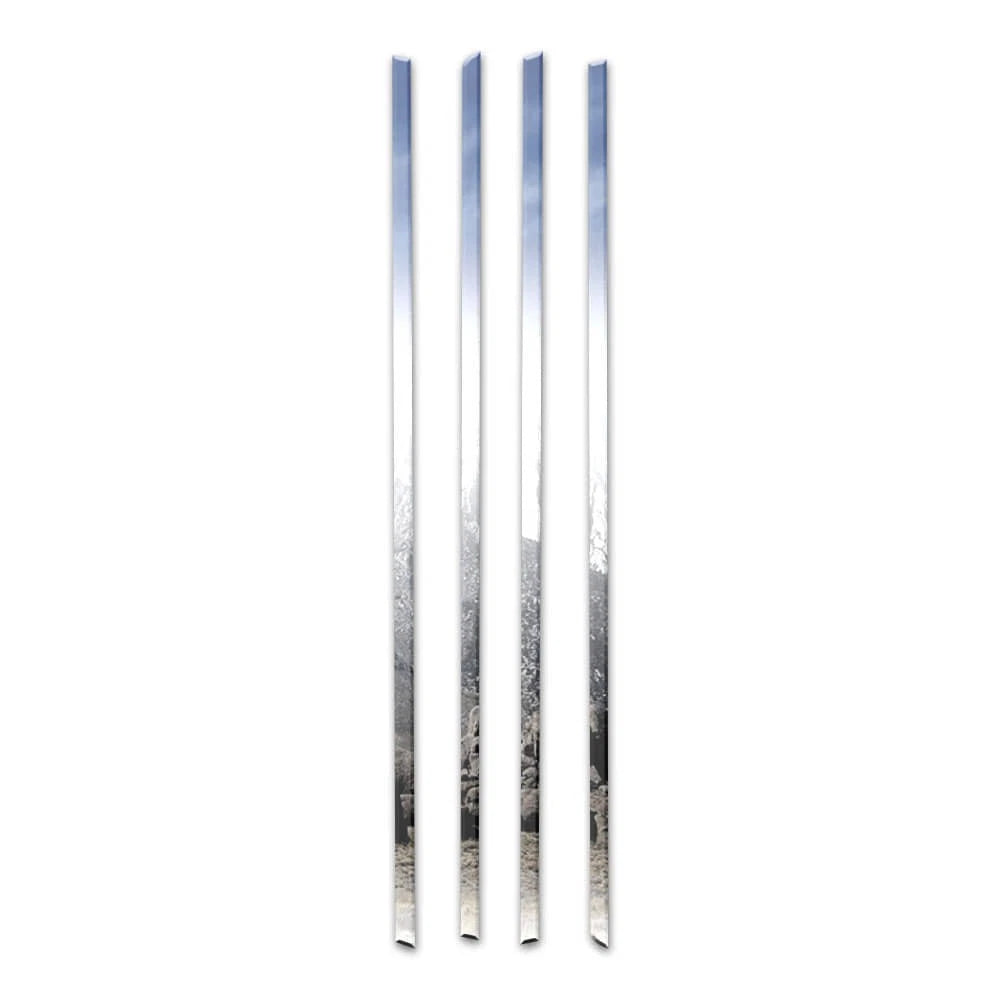 Diamond Grade 4pc Stainless Steel Window Sills for 2011-2019 Ford Fiesta