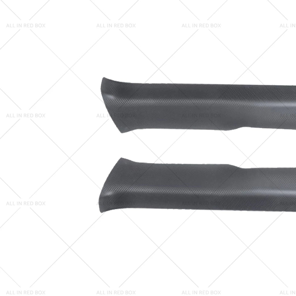 Front Door Sill Cover for Tesla Model 3 (2023–2023) Carbon Fiber Style