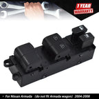 Master Window Control Switch for Nissan Titan Armada (2004–2014)