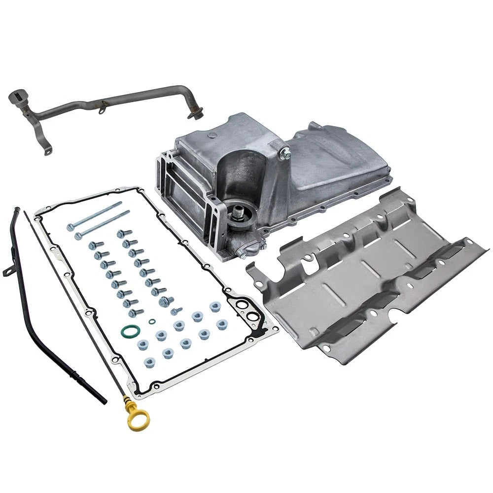 Wet Sump Oil Pan for Chevrolet LS1 LS3 LSA LSX V8 RWD (19212593) 5 Quarts
