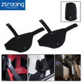 Suede Leather Bucket Seat Belt Holder for Universal Fit