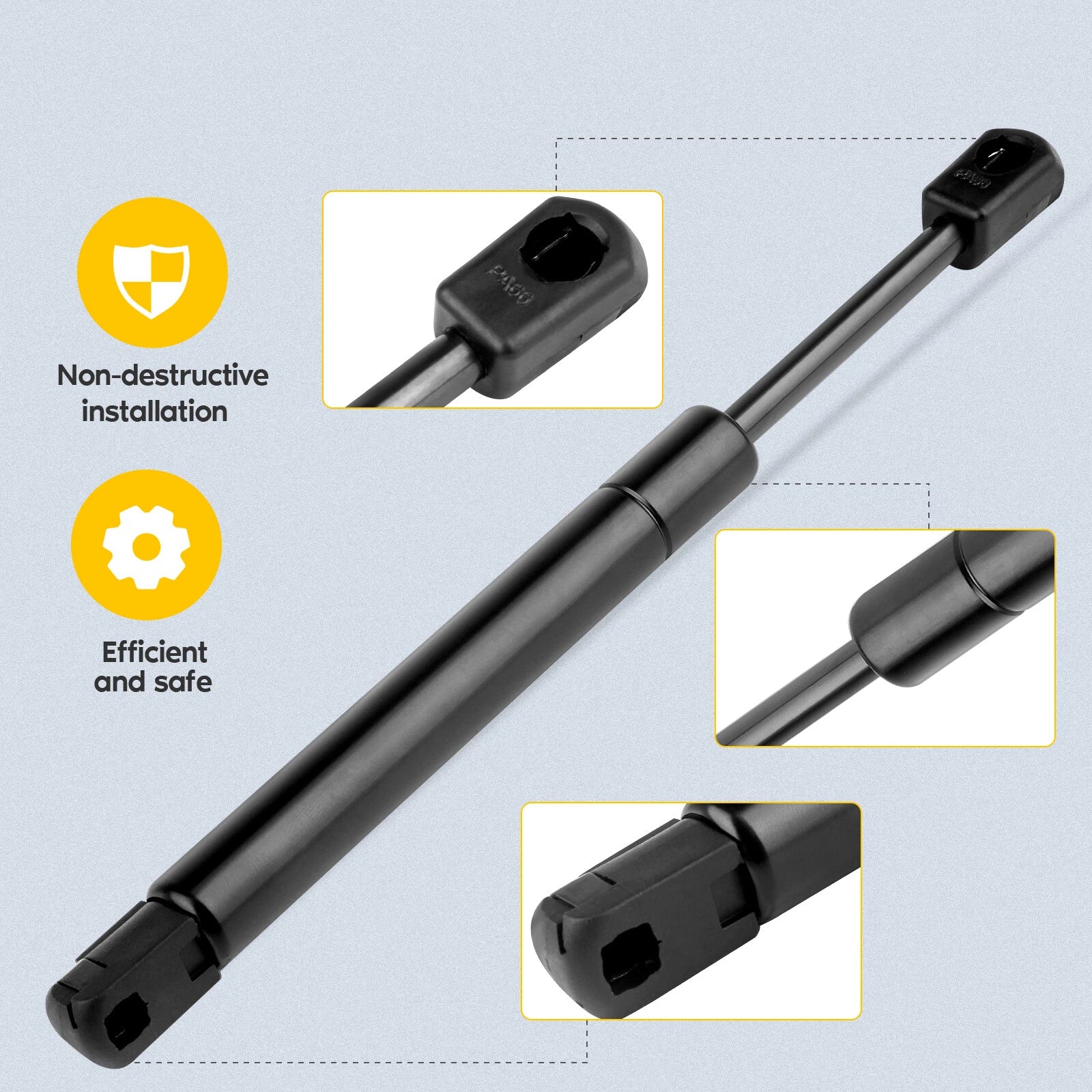 2X Hood Lift Supports for Explorer Mountaineer (1997–2001)