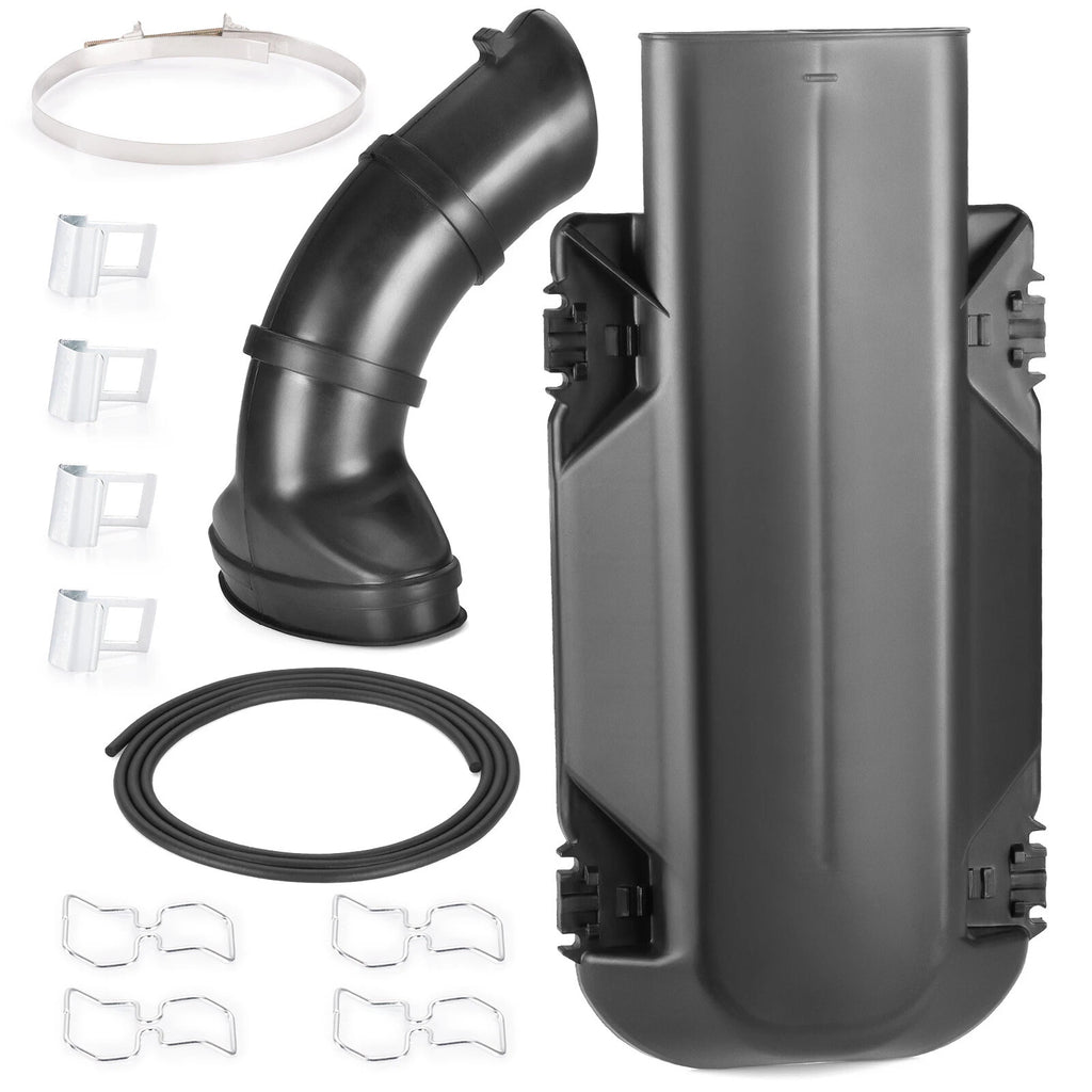Air Box Lid Cover & Snorkel Intake Boot & Clamps for Yamaha YFZ350 Banshee (1987–2006)