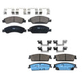 TRW Pro Ceramic Brake Pads Hardware Kit for Cadillac Chevrolet GMC