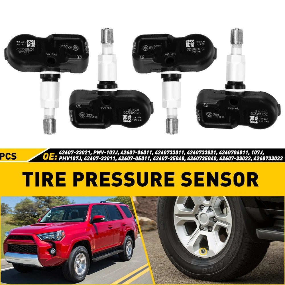 Set of 4 TPMS Tire Pressure Sensors for Toyota Scion Lexus (OEM 4260706011)