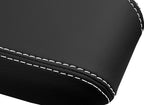 Console Lid Pull Over Cover for Toyota Tacoma (2016–2019) White Stitch