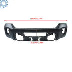 Black Front Bumper for GMC Sierra 2500 HD 3500 HD (2015–2019)