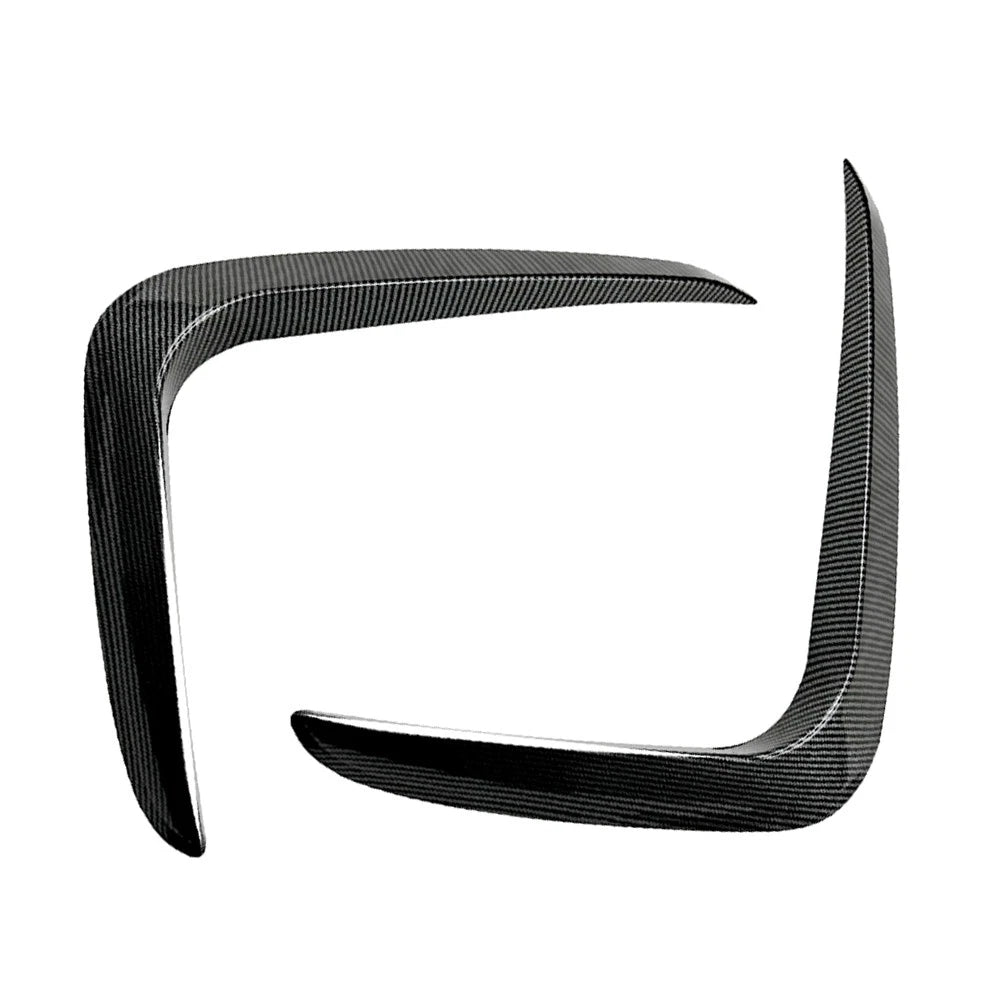 Front Fog Lamp Frame Trim Pair for BMW X3 G01 (2018–2021) Carbon Fiber