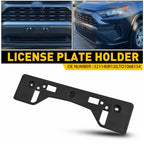 Front Bumper License Plate Bracket for Toyota RAV4 Prime (2020–2024)