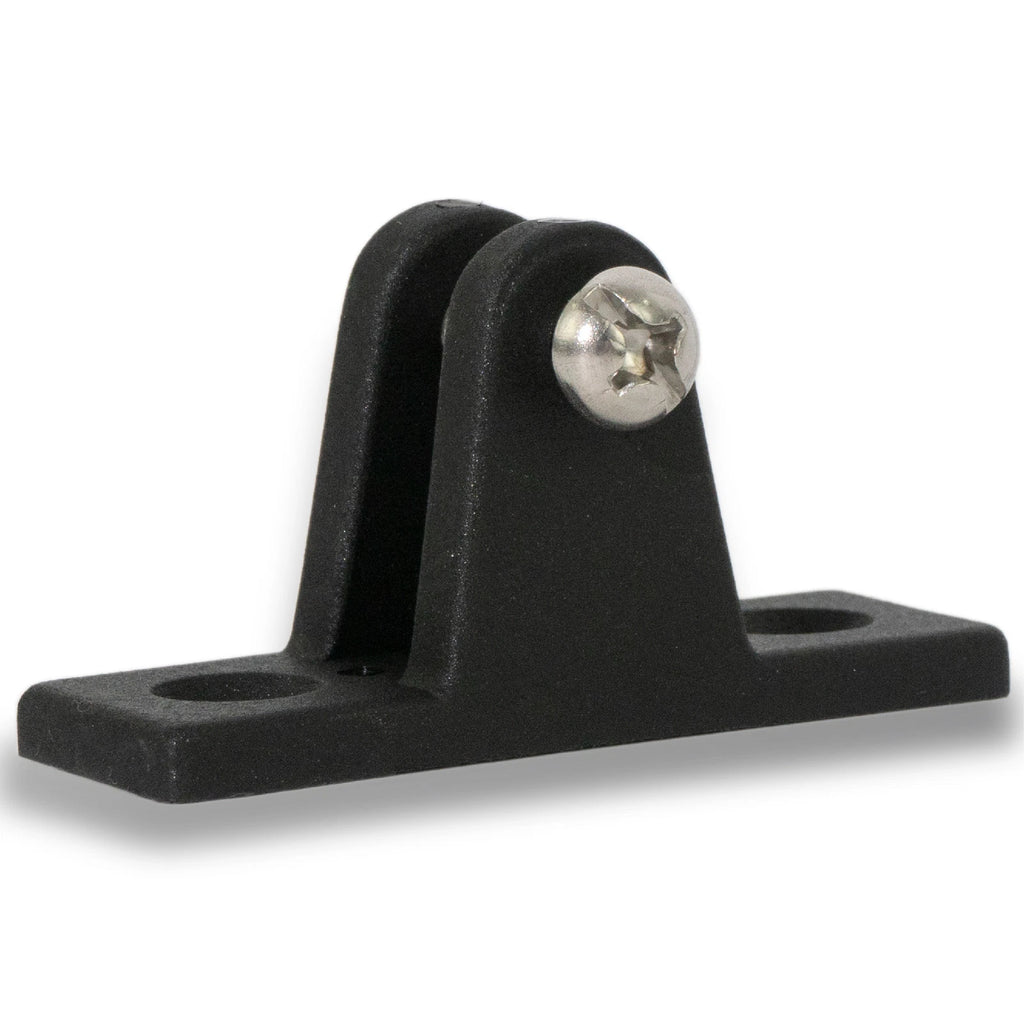 Bimini Top Hardware 90 Degree Deck Hinge with Screw Pin for Boat