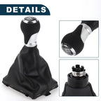 6 Speed Gear Shifter Knob with Cover No. 8K0863278H for Audi A4 B8 (2007–2015)