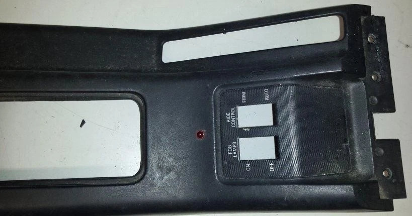 Center Console Panel for Ford Thunderbird SC (1989–1993) Black Grade B