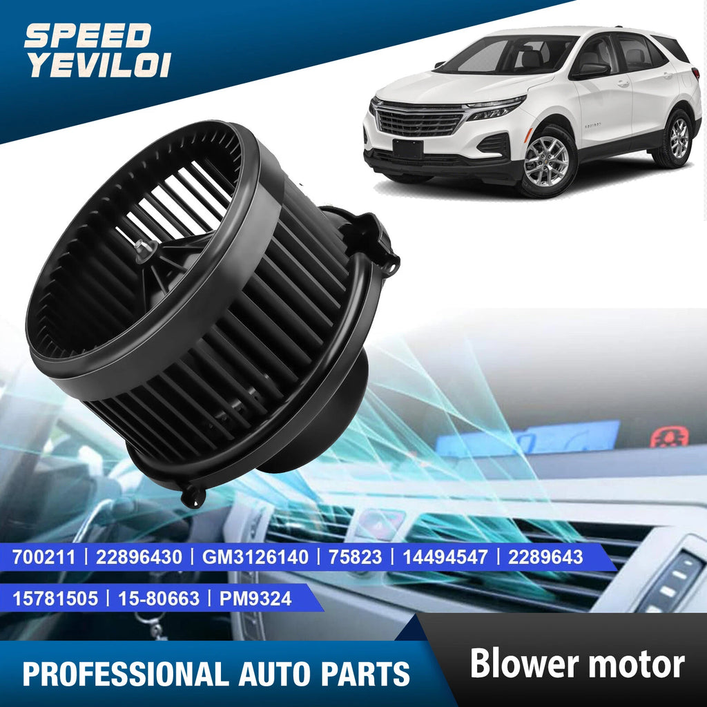 Blower Motor with Fan Cage for Chevy Equinox (2007–2009)