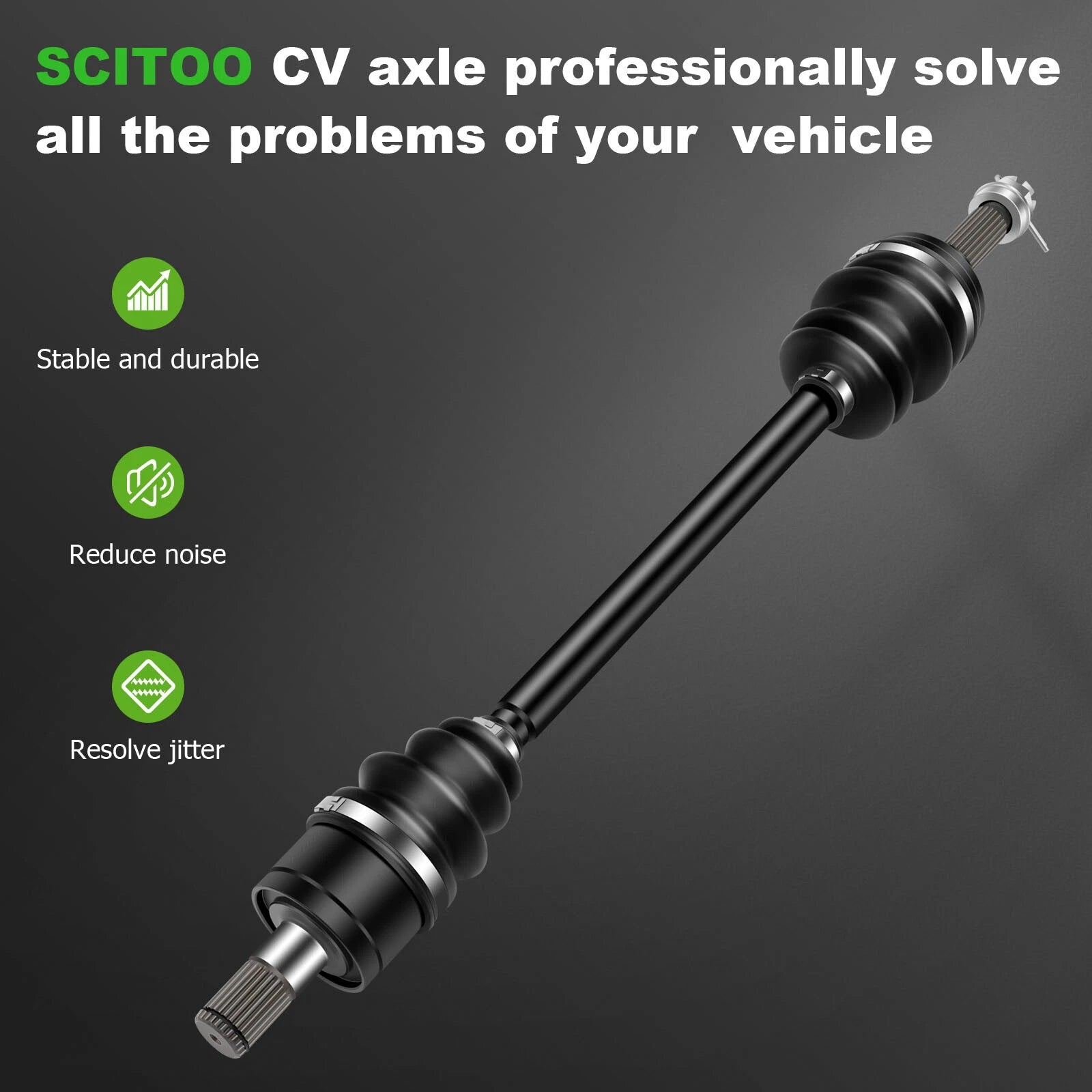 CV Axles for Kawasaki Teryx 750 4x4 LE FI (2008–2011)