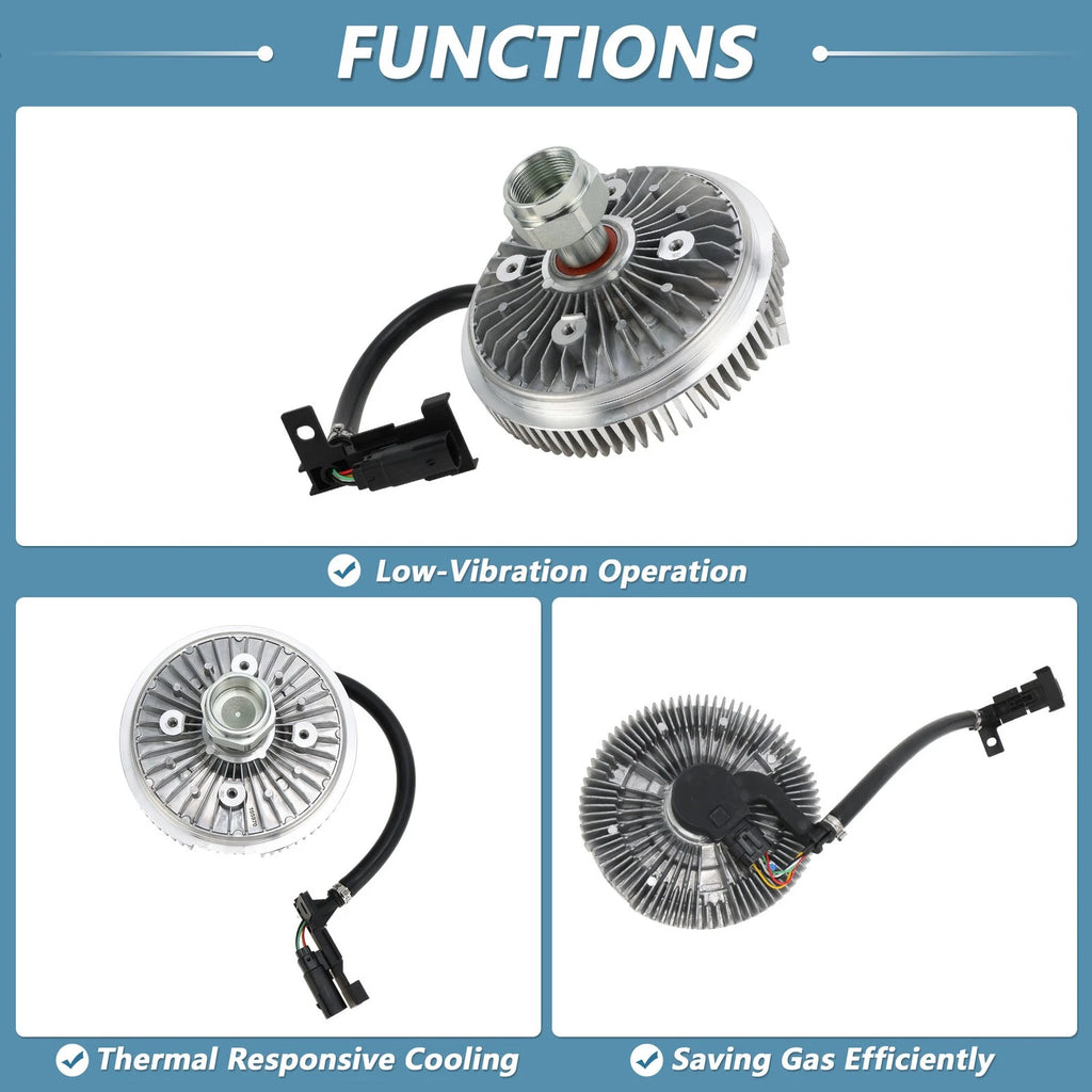 Engine Cooling Fan Clutch for Ford F-150 V8 6.2L (2011–2014) No.BC3Z8A616C
