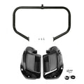 Black Lower Vented Fairings Engine Guard Bar for Harley Street Glide (2014–2023)
