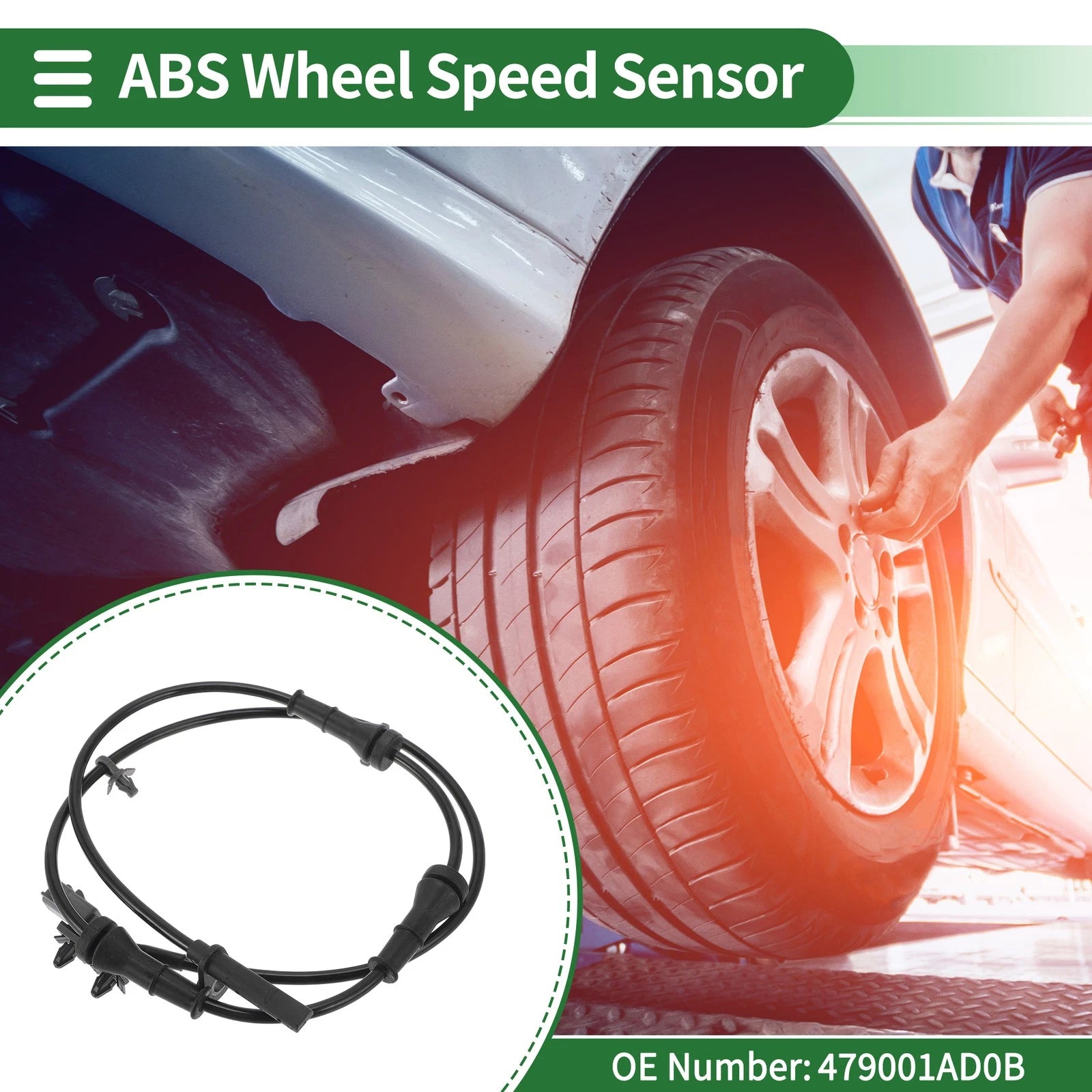 ABS Wheel Speed Sensor No. 479001AD0B for Nissan Murano (2003–2007)