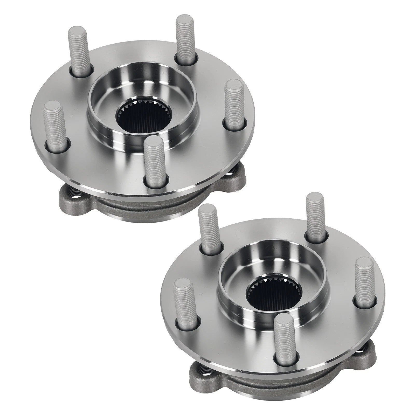 Set of 2 Front Left Right Wheel Bearing Hub Kit for Mazda 6 (2014–2021) KD353304X ABS