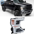 Chrome Full LED Headlight for Ford F250 SuperDuty (2020–2022)