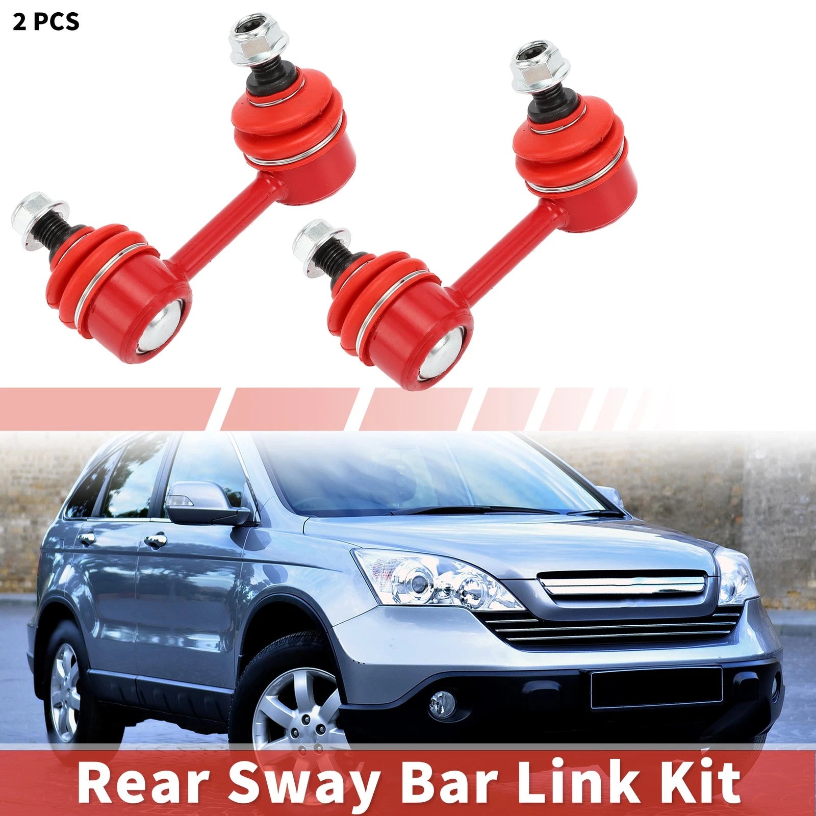 2pcs Rear Stabilizer Sway Bar Link for Honda Civic (2006–2015) No.K750125/K750126