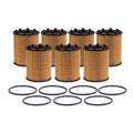 Set of 7 Engine Oil Filters for Dodge Fiat Jeep 1.4L L4 GAS (OEM)