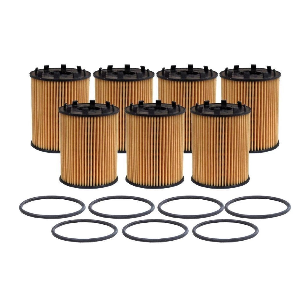 Set of 7 Engine Oil Filters for Dodge Fiat Jeep 1.4L L4 GAS (OEM)