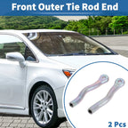 2X Front Outer Tie Rod Ends for Lexus IS250 (2006–2015) No. 4546330130