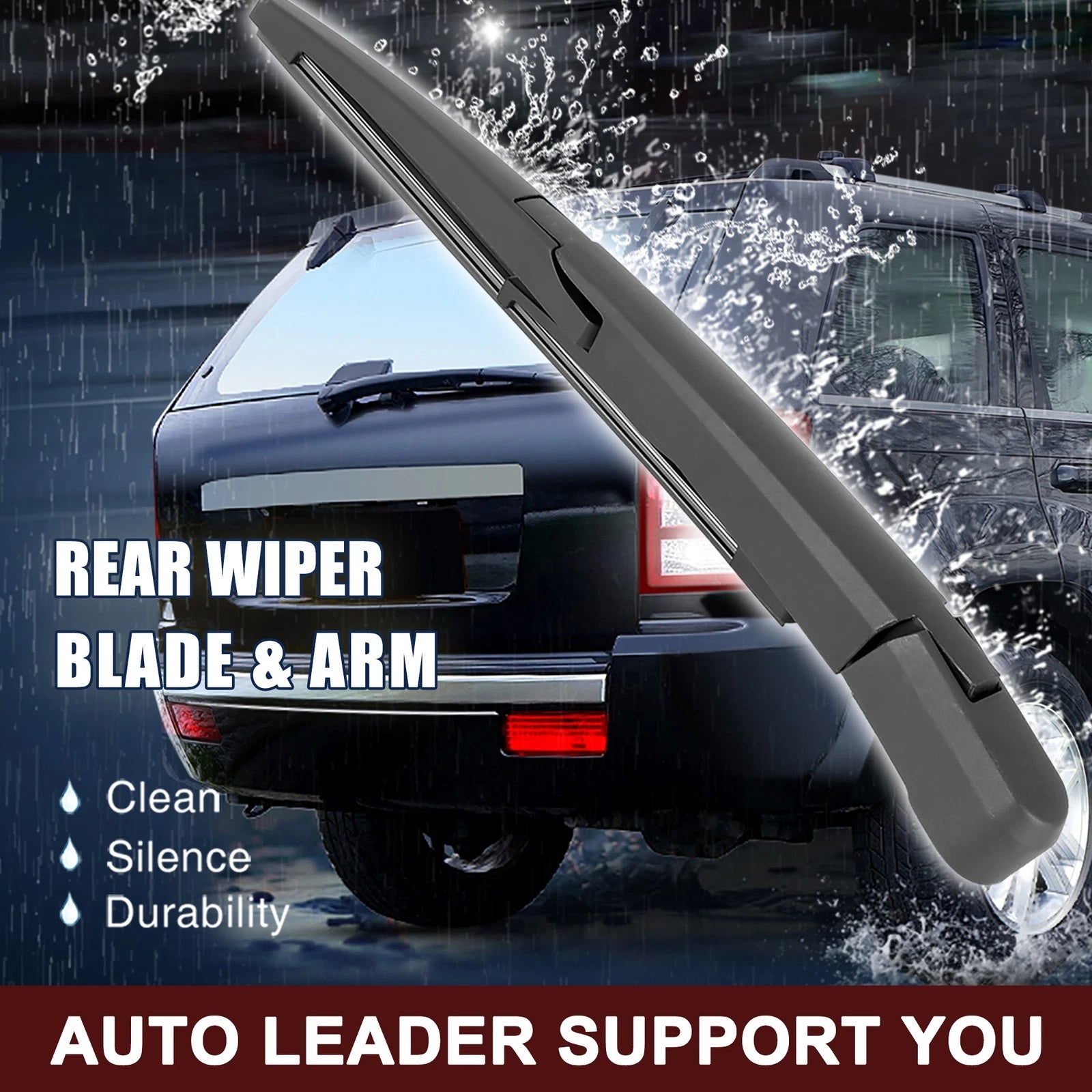 1 Rear Windshield Wiper Blade Arm Set 9'' for Chevrolet Orlando (2011–2015)
