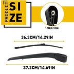 Rear Windshield Wiper Arm & Blade Set for Volvo XC90 (2016–2018)