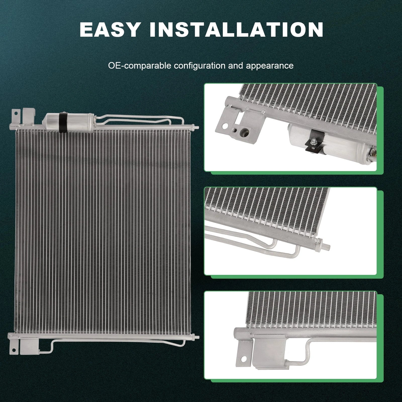 AC Condenser for Nissan Frontier, Xterra, Suzuki Equator (2005–2017)