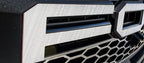 Brushed Stainless Grille Letters Set Replacement for Ford F-150 Raptor (2017–2018)