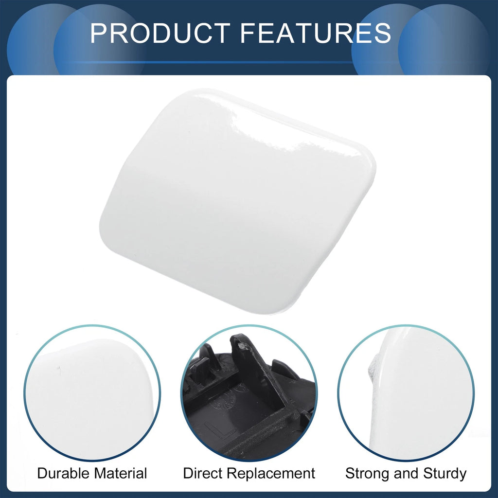 Front Left Washer Nozzle Cover Cap for Volkswagen Touareg (2007–2010) 1Pcs