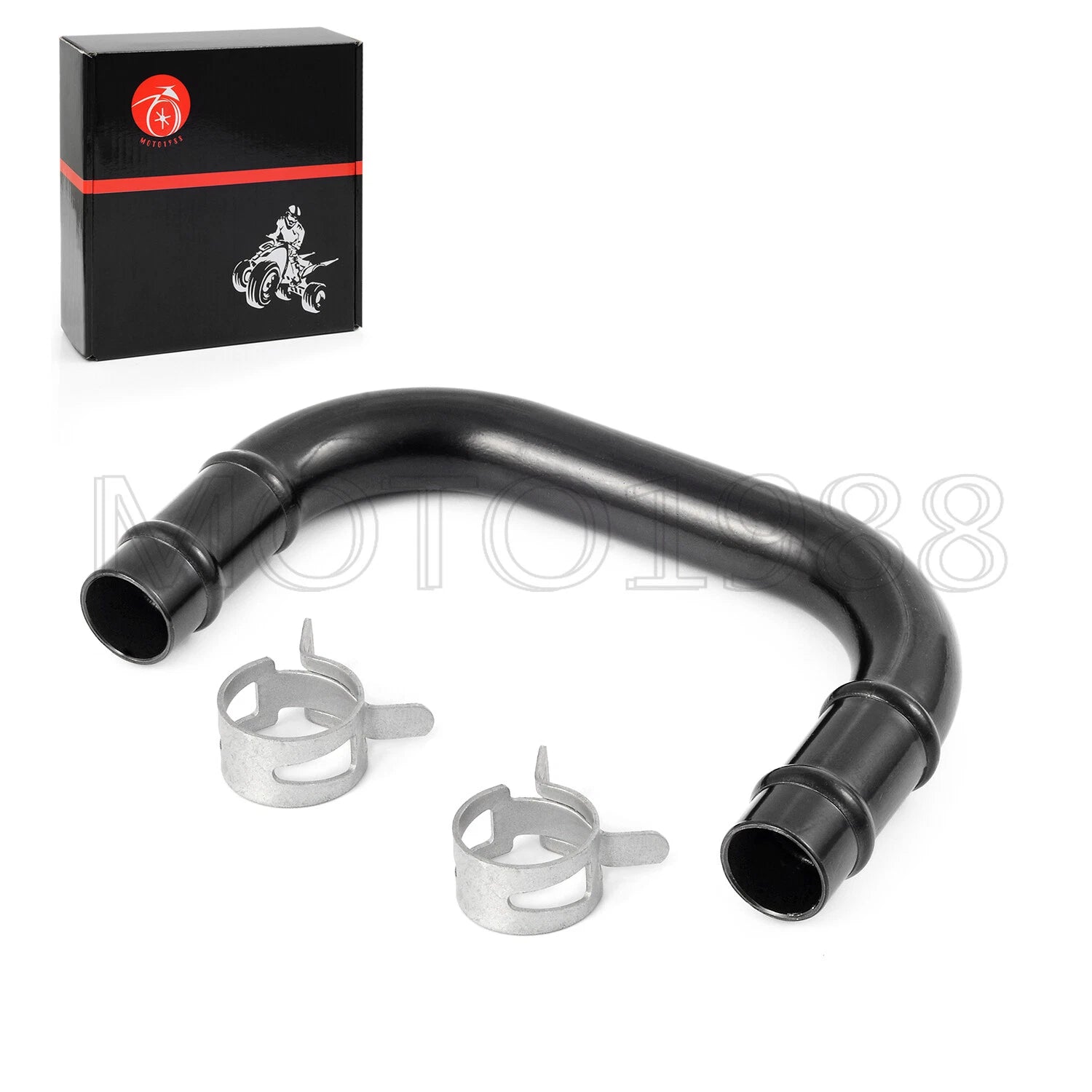 Intake Manifold Crossover Tube Boost Bottle & Clip for Yamaha Banshee 350 (1987–2006)