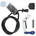 7 Way Trailer Cord Plug Wiring Harness Kit for Various Models (8/16FT)