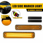 2X LED Side Marker Turn Signal Lights for Hummer H2 (2003–2009)