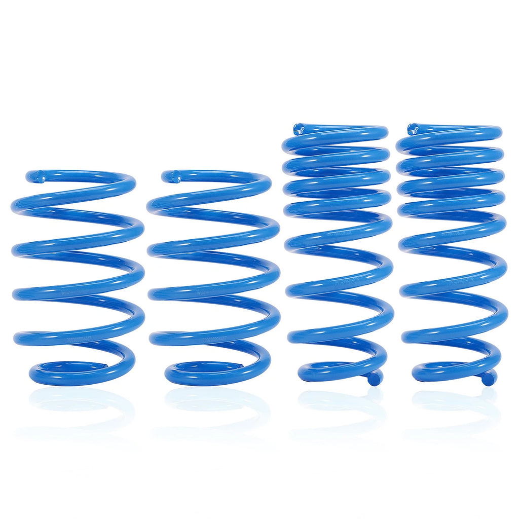Set of 4 Lowering Sport Springs for Ford Taurus (2010–2019) [1.5"F/1.5"R]