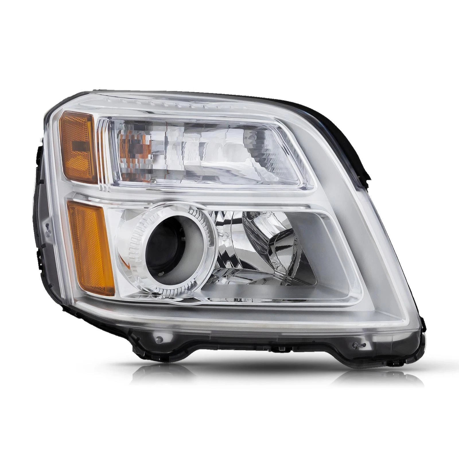 Halogen Headlight Assembly for GMC Terrain (2016–2017) Passenger Side with Bulb