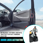 Car Door Lock Latch Actuator for Cadillac Chevy GMC (15110651, 15068504)