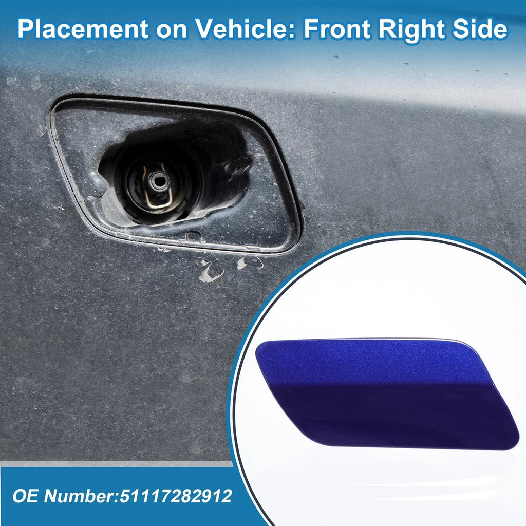 Front Right Washer Nozzle Cover Cap for BMW 640i (2012-2015)